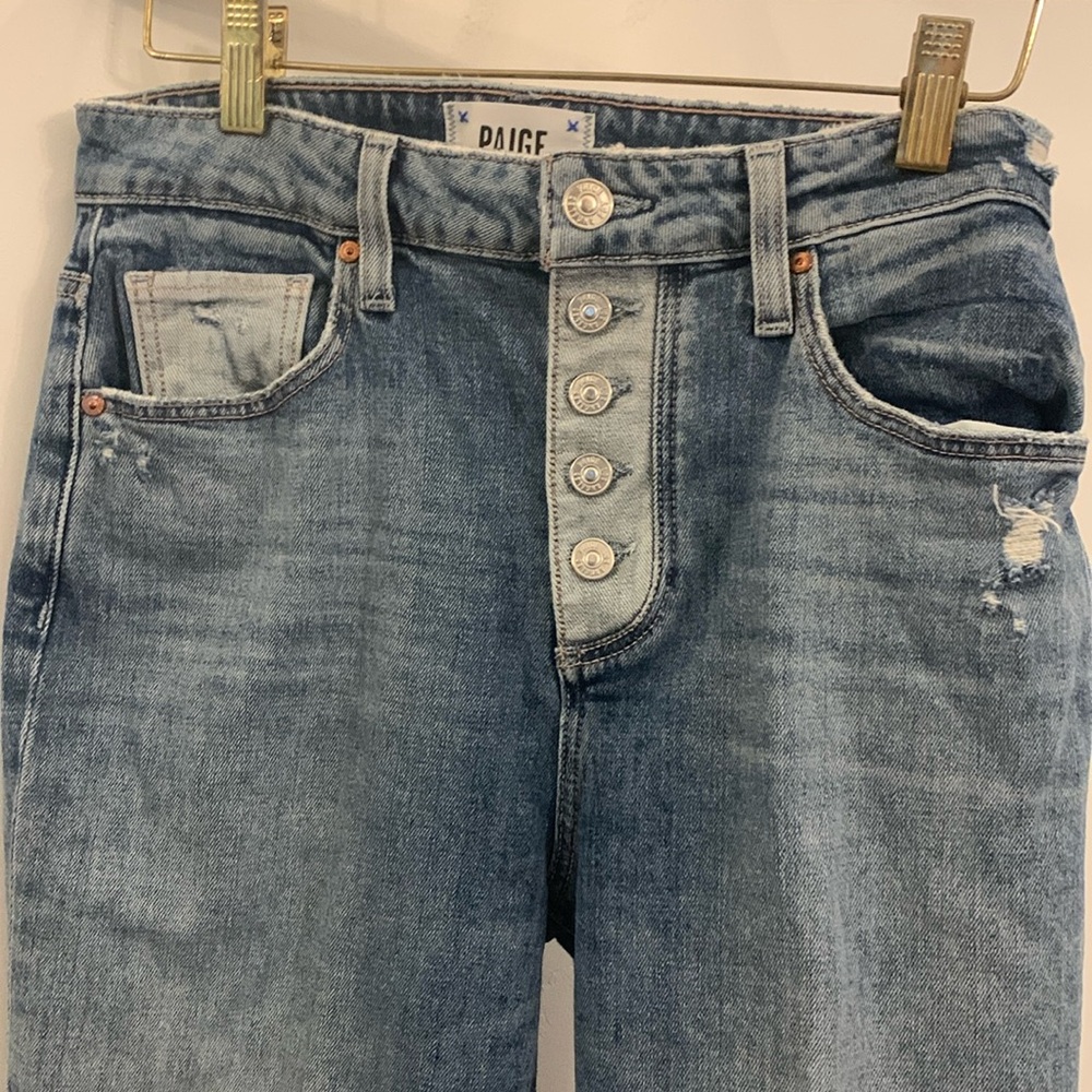 PAIGE straight ankle Jeans size 26